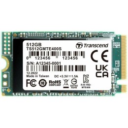 Твердотельный диск 512GB Transcend MTE400S, 3D TLC NAND, M.2 2242 ,PCI-E 4x [ R/W - 2000/900 MB/s]